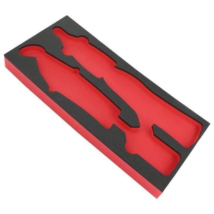 Plateau mousse vide pour 4 pinces FACOM - MODM.CPE1 - PM.MODCPE1 (Module pour 4 pinces CPE et étau) Plateau mousse vide pour 4 pinces FACOM - MODM.CPE1 - PM.MODCPE1 (Module pour 4 pinces CPE et étau)