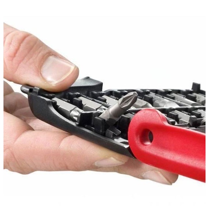 Boîte de 28 embouts série 1 High Perf' (Fente / PH / PZ / 6 pans / Torx) - FACOM - E.120PB Boîte de 28 embouts série 1 High Perf' (Fente / PH / PZ / 6 pans / Torx) - FACOM - E.120PB