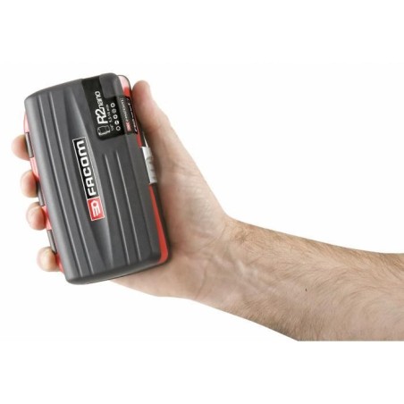 Coffret douilles 1/4'' 6 pans métriques et embouts - FACOM - R2NANOPB - 38 pieces diametre 5,5 a 14mm