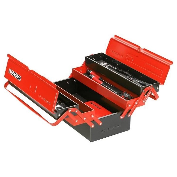 Boite a outils métallique - FACOM - BT.11GPB - 5 Cases