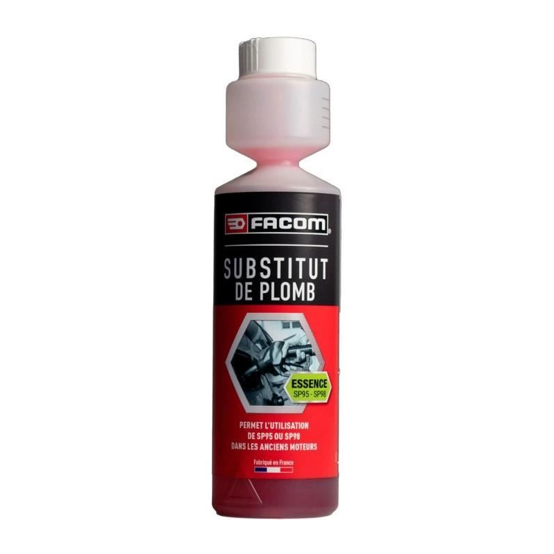 Substitut de plomb 250ml - FACOM - utilisation de SP95 ou SP98 dans le Substitut de plomb 250ml - FACOM - utilisation de SP95 ou SP98 dans le