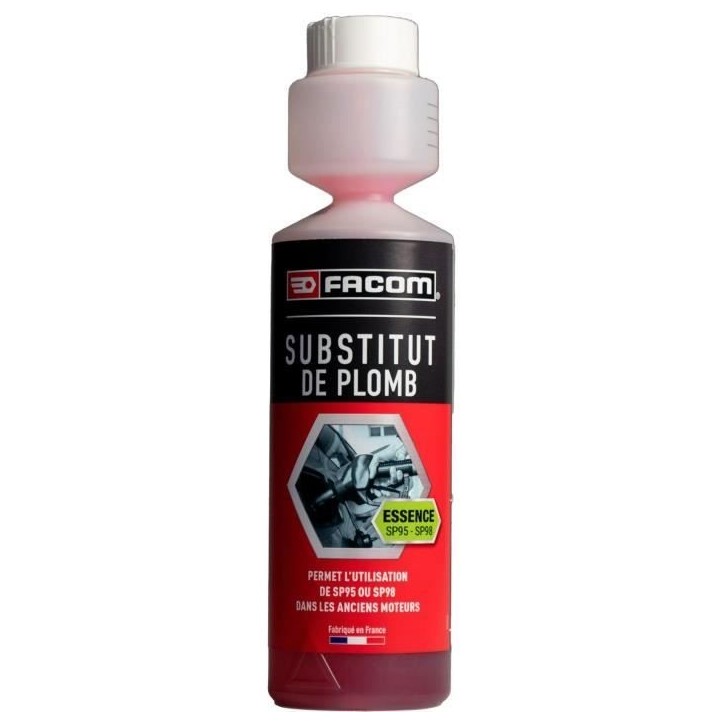 Substitut de plomb 250ml - FACOM - utilisation de SP95 ou SP98 dans les anciens moteurs - ARS - Compatible GPL- Concentré Substitut de plomb 250ml - FACOM - utilisation de SP95 ou SP98 dans les anciens moteurs - ARS - Compatible GPL- Concentré