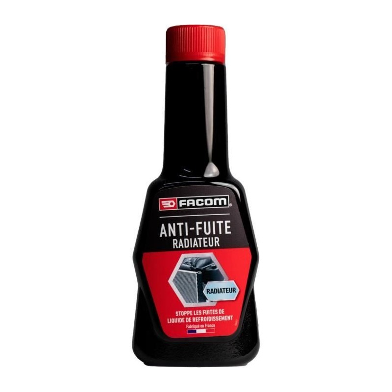 Anti-fuite radiateur 250ml - FACOM - Curatif et préventif - Stop fuit Anti-fuite radiateur 250ml - FACOM - Curatif et préventif - Stop fuit