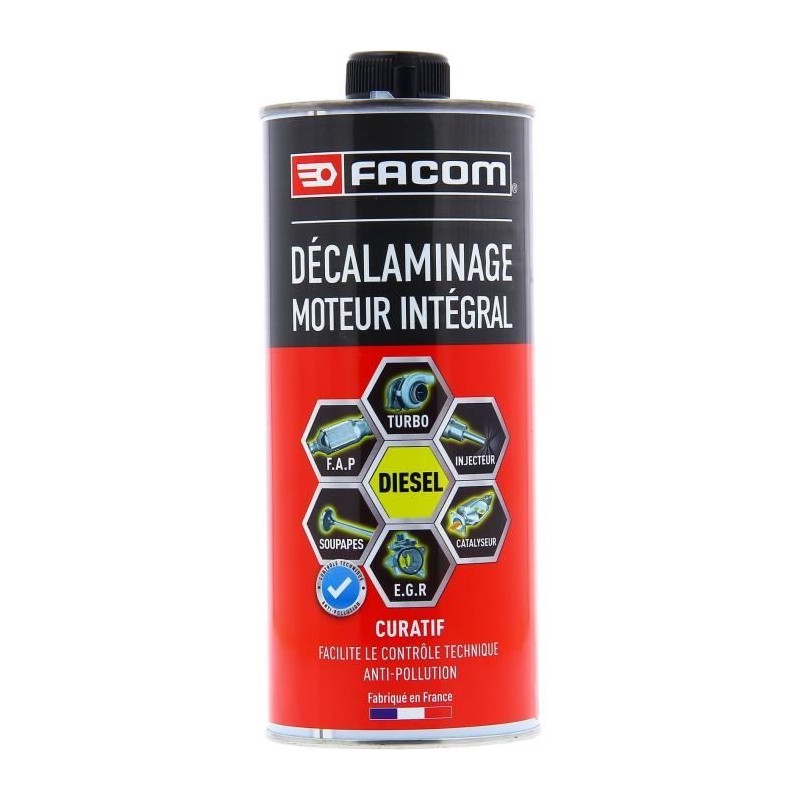 Decalaminage intégral moteur diesel preventif 1L - FACOM - soupapes, Decalaminage intégral moteur diesel preventif 1L - FACOM - soupapes,