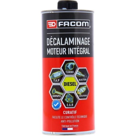 Decalaminage intégral moteur diesel preventif 1L - FACOM - soupapes,