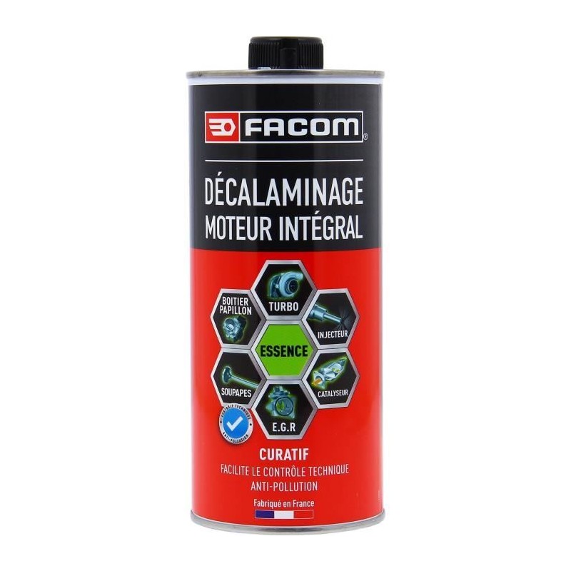 Decalaminage intégral moteur essence preventif 1L - FACOM - soupapes, Decalaminage intégral moteur essence preventif 1L - FACOM - soupapes,