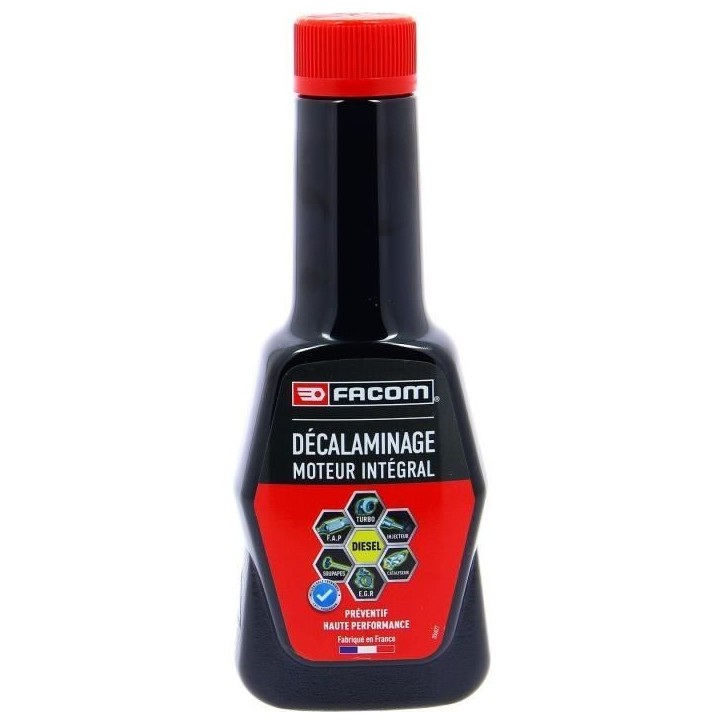 Decalaminage préventif moteur diesel preventif 250ml - FACOM - soupapes, combustion, vanne EGR, catalyseur, filtre a particules Decalaminage préventif moteur diesel preventif 250ml - FACOM - soupapes, combustion, vanne EGR, catalyseur, filtre a particules