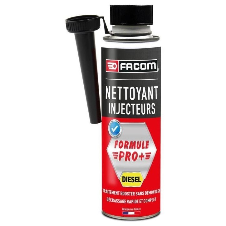 Nettoyant injecteurs diesel 600 mL - FACOM - Pro+ - Formule concerntrée -Tres haut pouvoir nettoyant du systeme d'injection Nettoyant injecteurs diesel 600 mL - FACOM - Pro+ - Formule concerntrée -Tres haut pouvoir nettoyant du systeme d'injection