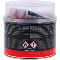 Mastic polyester armé 600g réparation fissures et perforations carro