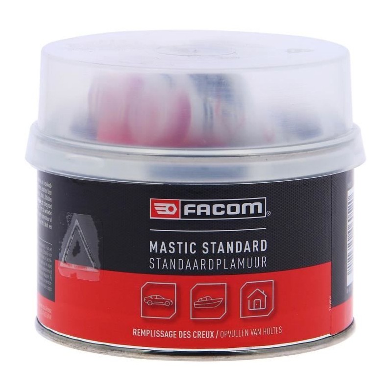 Mastic réparation fissures carrosserie 500g - FACOM - Forte adhesion Mastic réparation fissures carrosserie 500g - FACOM - Forte adhesion