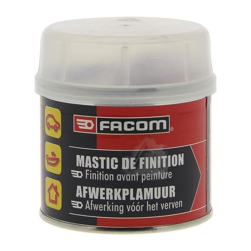 Mastic polyester finition carrosserie avant peinture 250g - FACOM - Fa