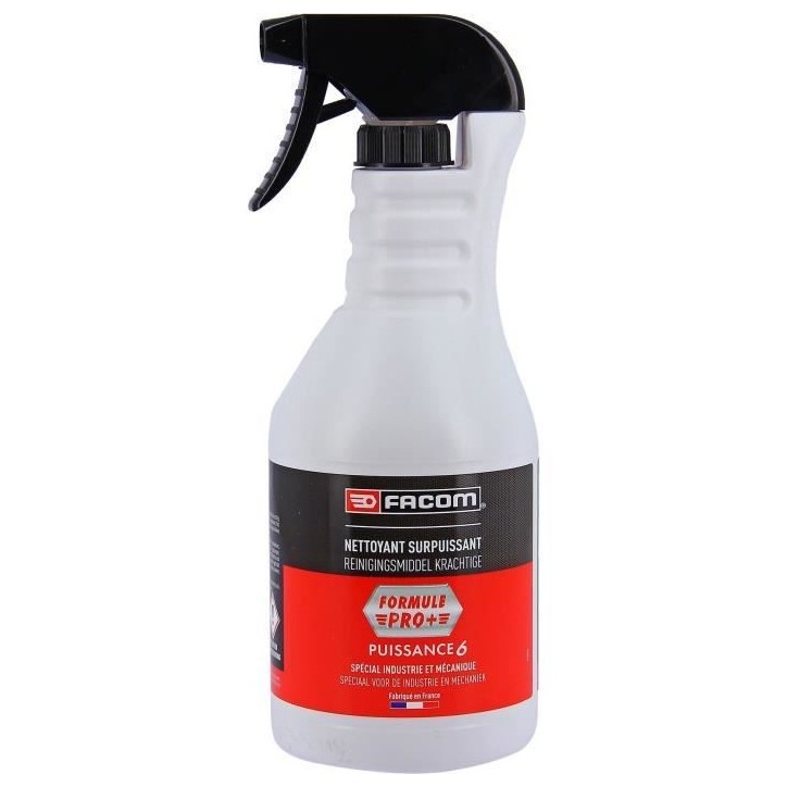 Nettoyant Formule PRO+ 800ml - FACOM - Puissance 6 - nettoye graisse, huile, encre, poussieres, caoutchouc, résines, insectes Nettoyant Formule PRO+ 800ml - FACOM - Puissance 6 - nettoye graisse, huile, encre, poussieres, caoutchouc, résines, insectes