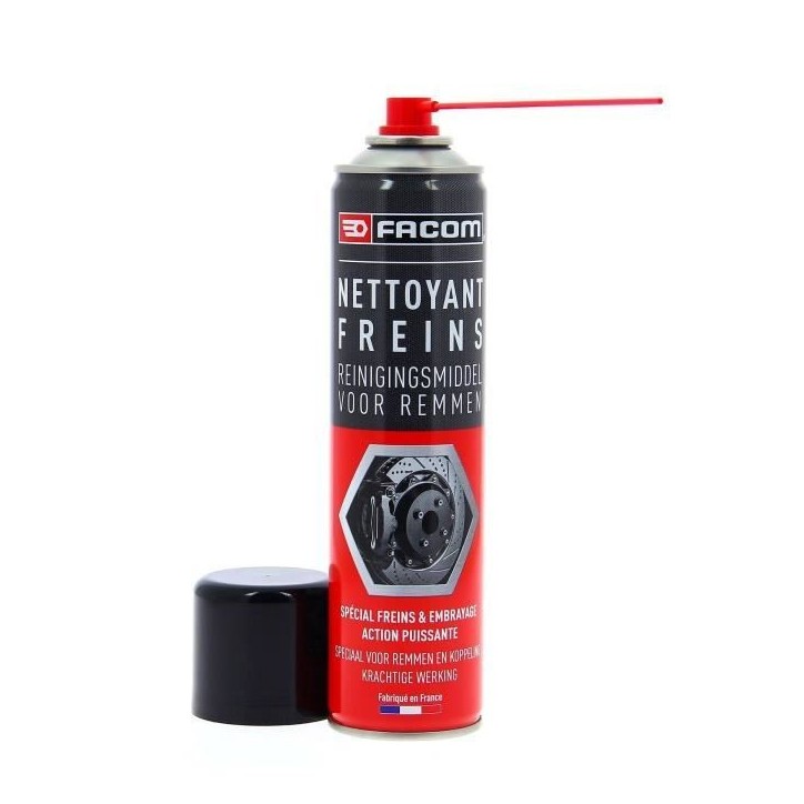 Nettoyant freins et embrayage 400ml - FACOM - Enleve les résidus de friction les salissures grasses et impuretés Nettoyant freins et embrayage 400ml - FACOM - Enleve les résidus de friction les salissures grasses et impuretés