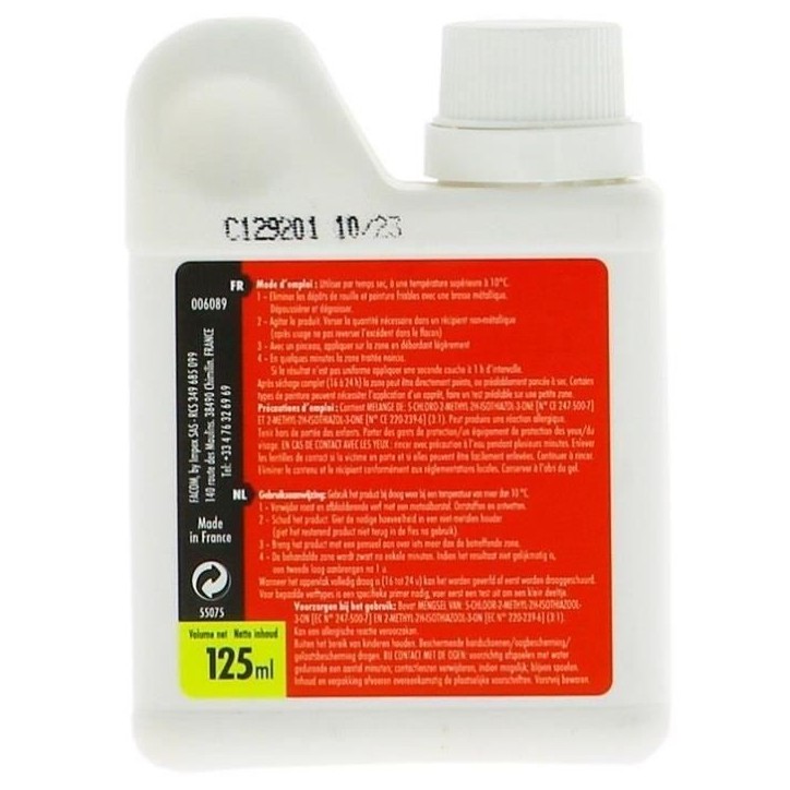 Stop-Rouille 125ml - FACOM - Formule concentrée Stop-Rouille 125ml - FACOM - Formule concentrée