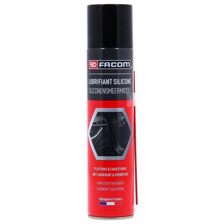 Lubrifiant silicone 300ml - FACOM - lubrifiant propre incolore - Concentré - Spécial mécanique et joints Lubrifiant silicone 300ml - FACOM - lubrifiant propre incolore - Concentré - Spécial mécanique et joints