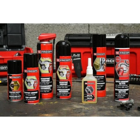 Lubrifiant silicone 300ml - FACOM - lubrifiant propre incolore - Concentré - Spécial mécanique et joints