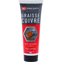 Graisse cuivre haute température 200g - FACOM - (-20°C a +1000°C) -