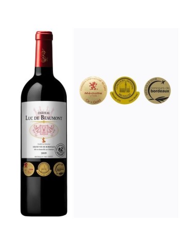 Château Luc de Beaumont 2019 Blaye Côtes de Bordeaux - Vin rouge de Bordeaux