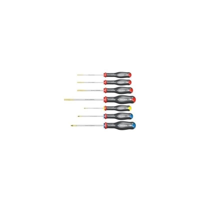 Jeu de 7 tournevis PROTWIST - FACOM - AT.7PB Jeu de 7 tournevis PROTWIST - FACOM - AT.7PB