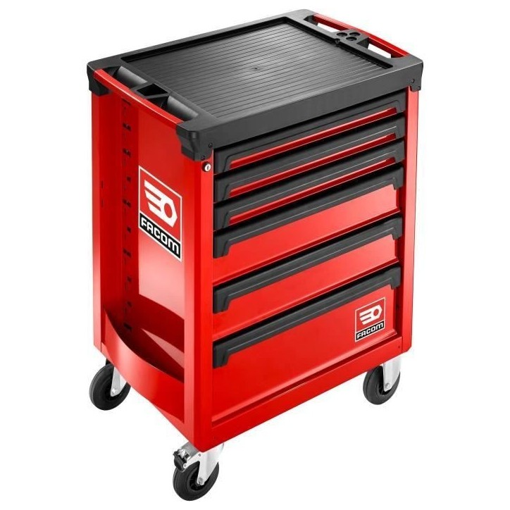 Servante ROLL - FACOM - ROLL.6M3APB - 6 tiroirs - 3 modules par tiroir - Rouge Servante ROLL - FACOM - ROLL.6M3APB - 6 tiroirs - 3 modules par tiroir - Rouge