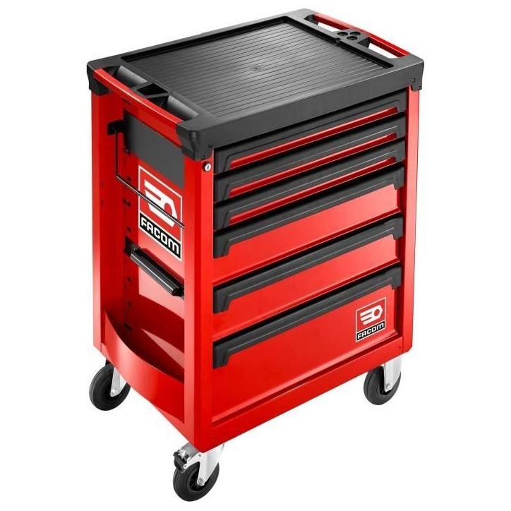 Servante ROLL - FACOM - ROLL.6M3APB - 6 tiroirs - 3 modules par tiroir - Rouge Servante ROLL - FACOM - ROLL.6M3APB - 6 tiroirs - 3 modules par tiroir - Rouge