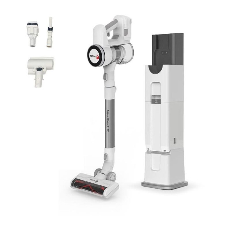 Aspirateur balai sans fil 2 en 1 - FAGOR - FG6415 - 300W - Avec base a Aspirateur balai sans fil 2 en 1 - FAGOR - FG6415 - 300W - Avec base a