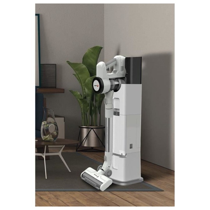 Aspirateur balai sans fil 2 en 1 - FAGOR - FG6415 - 300W - Avec base auto nettoyante - Tube Flexible - 3 vitesses - Autonomie 60 Aspirateur balai sans fil 2 en 1 - FAGOR - FG6415 - 300W - Avec base auto nettoyante - Tube Flexible - 3 vitesses - Autonomie 60