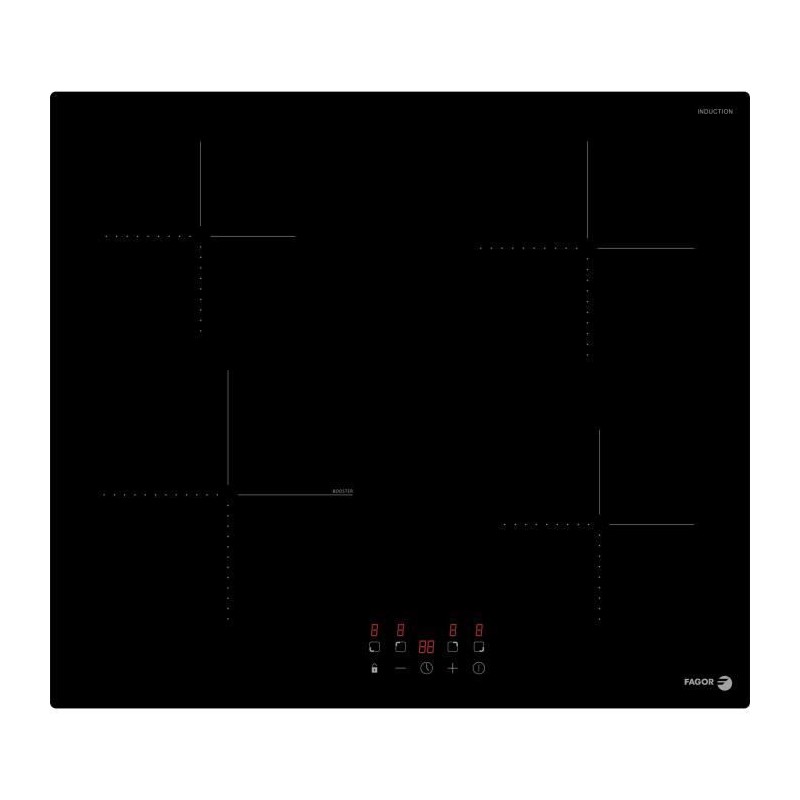 Table de cuisson - FAGOR - FTI468 - 59 cm - 4 foyers induction - Verre Table de cuisson - FAGOR - FTI468 - 59 cm - 4 foyers induction - Verre