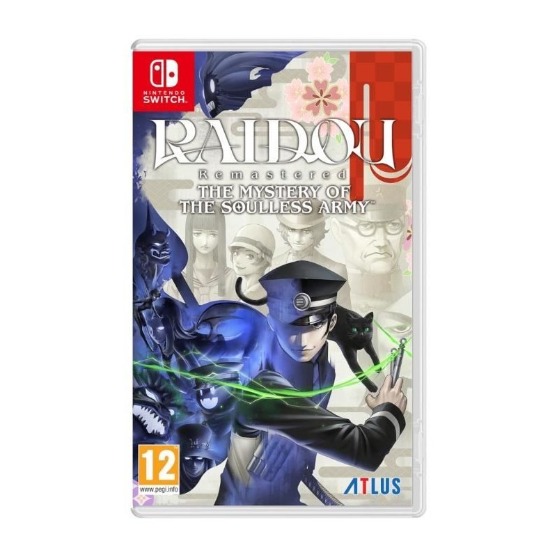 RAIDOU Remastered: The Mystery of the Soulless Army • Jeu Nintendo S RAIDOU Remastered: The Mystery of the Soulless Army • Jeu Nintendo S