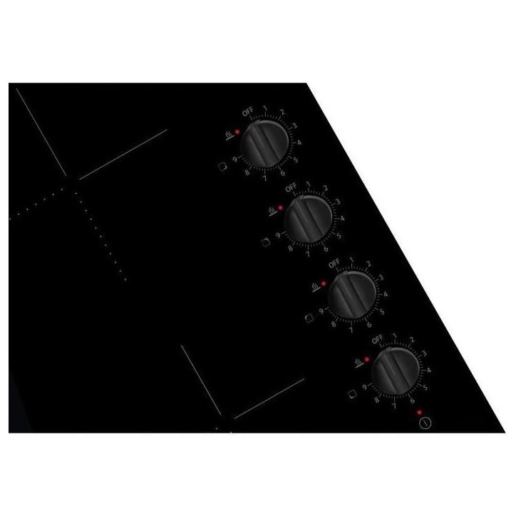 Table Vitrocéramique - FAGOR - FAVM3540 - 4 plaques de cuisson - Noir - 56 cm x 49 cm Table Vitrocéramique - FAGOR - FAVM3540 - 4 plaques de cuisson - Noir - 56 cm x 49 cm
