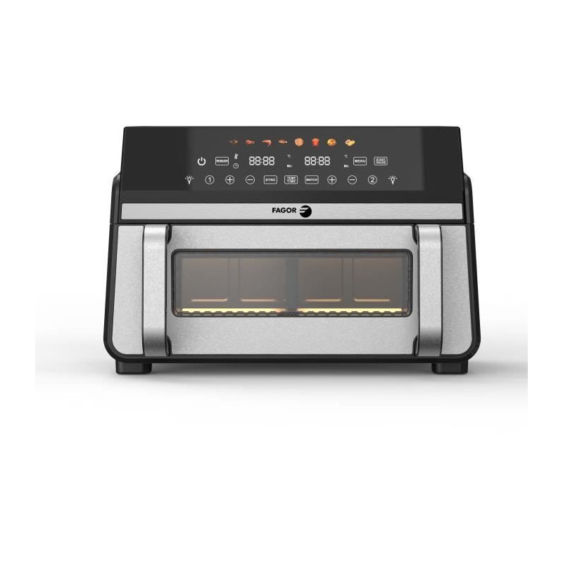 Friteuse sans huile FAGOR - Airfryer FG10AF - Capacité 11L - Double c Friteuse sans huile FAGOR - Airfryer FG10AF - Capacité 11L - Double c