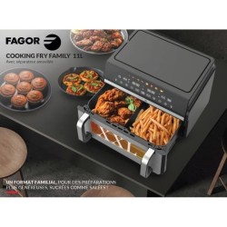 Friteuse sans huile FAGOR - Airfryer FG10AF - Capacité 11L - Double c