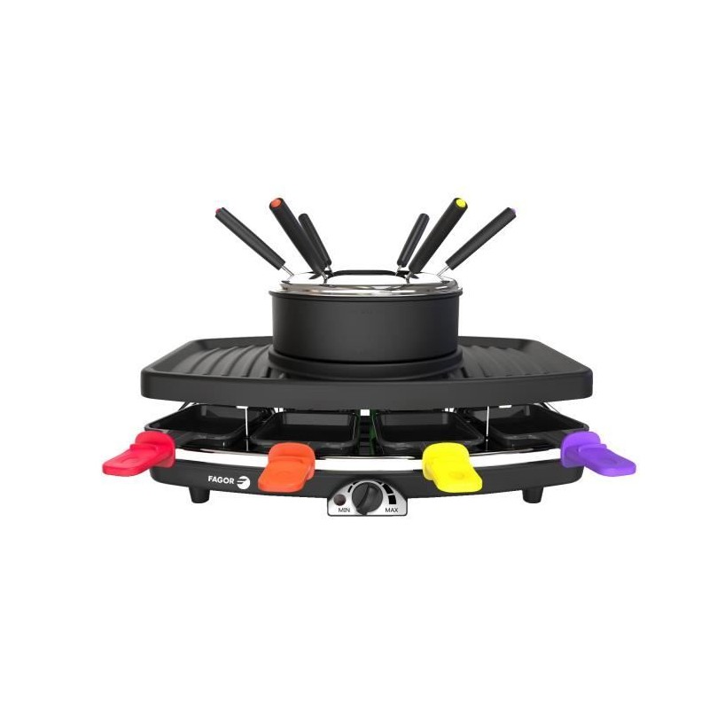 Appareil a raclette FAGOR - FG816 - Raclette / Fondue - Jusqu'a 8 pers Appareil a raclette FAGOR - FG816 - Raclette / Fondue - Jusqu'a 8 pers