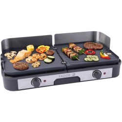 Plancha électrique FAGOR - FG823 - Surface de cuisson XL: 50,8x25,4cm