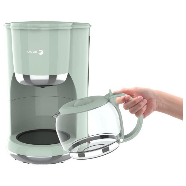 Cafetiere filtre - FAGOR - FG1560 - 1,5L - 12 tasses - Maintien au chaud