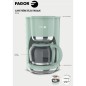 Cafetiere filtre - FAGOR - FG1560 - 1,5L - 12 tasses - Maintien au chaud Cafetiere filtre - FAGOR - FG1560 - 1,5L - 12 tasses - Maintien au chaud