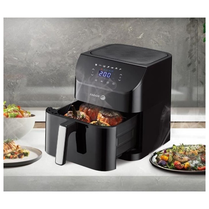 Friteuse sans huile FAGOR - Airfryer FGAF8L - Capacité 8L - 7 programmes de cuisson - 1800W