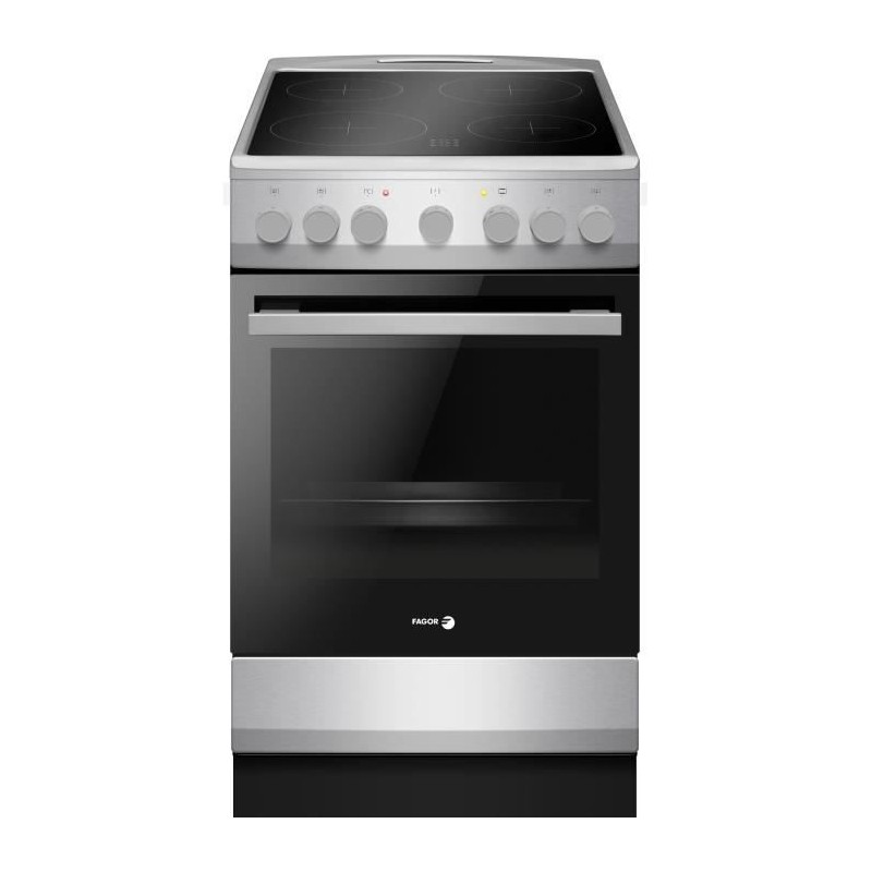 Cuisiniere vitrocéramique - FAGOR-FACV203S - 4 foyers - 62 L - 50 x 6 Cuisiniere vitrocéramique - FAGOR-FACV203S - 4 foyers - 62 L - 50 x 6