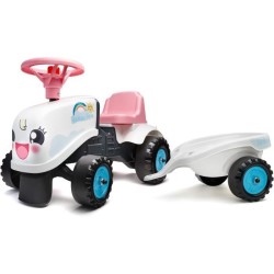 Porteur Tracteur Rainbow Farm - FALK - Volant directionnel avec klaxon