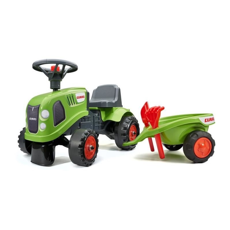 Porteur tracteur Claas avec remorque et accessoires - FALK - Des 12 mo Porteur tracteur Claas avec remorque et accessoires - FALK - Des 12 mo