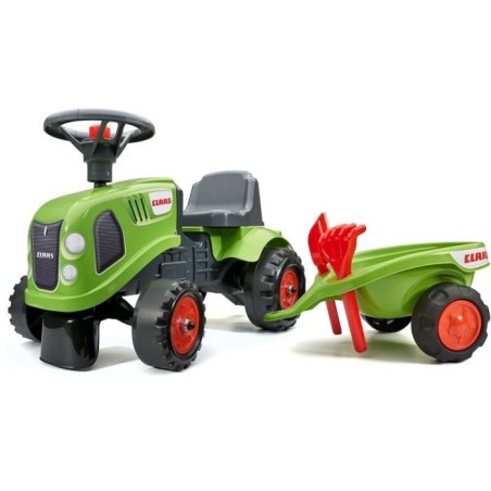 Porteur tracteur Claas avec remorque et accessoires - FALK - Des 12 mo