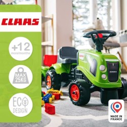 Porteur tracteur Claas avec remorque et accessoires - FALK - Des 12 mo