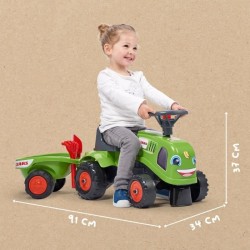 Porteur tracteur Claas avec remorque et accessoires - FALK - Des 12 mo