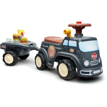 Porteur - FALK - Food Truck - Volant directionnel - Remorque - Des 12