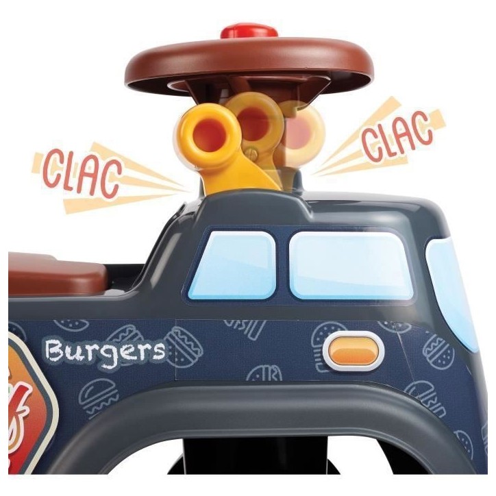 Porteur - FALK - Food Truck - Volant directionnel - Remorque - Des 12 Mois - 100% Fabriqué en France Porteur - FALK - Food Truck - Volant directionnel - Remorque - Des 12 Mois - 100% Fabriqué en France