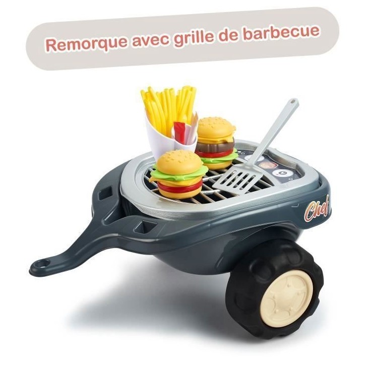 Porteur - FALK - Food Truck - Volant directionnel - Remorque - Des 12 Mois - 100% Fabriqué en France Porteur - FALK - Food Truck - Volant directionnel - Remorque - Des 12 Mois - 100% Fabriqué en France