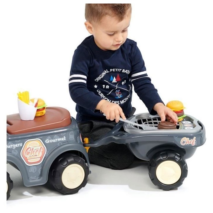 Porteur - FALK - Food Truck - Volant directionnel - Remorque - Des 12 Mois - 100% Fabriqué en France Porteur - FALK - Food Truck - Volant directionnel - Remorque - Des 12 Mois - 100% Fabriqué en France