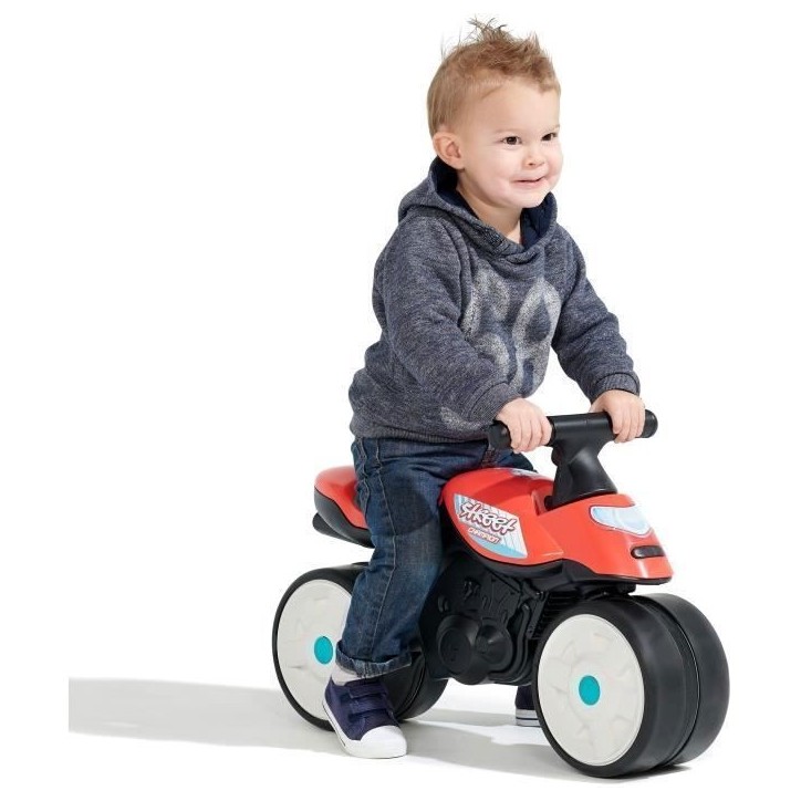 Porteur Moto - FALK - Street Champion - Des 12 mois - 100% Fabriqué en France - 40% de plastique recyclé Porteur Moto - FALK - Street Champion - Des 12 mois - 100% Fabriqué en France - 40% de plastique recyclé