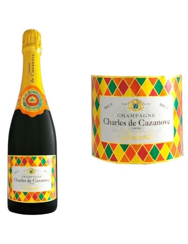 Champagne Charles de Cazanove Cazanova Arlequin Brut - 75 cl