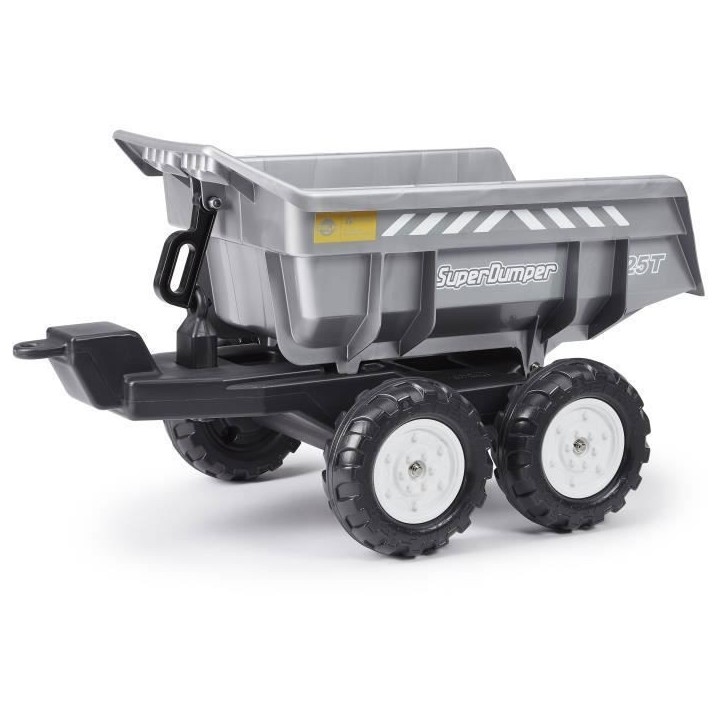 Remorque basculante - FALK - Super Dumper - Adaptable a l'ensemble de la gamme de tracteurs Falk 3-7 ans - 100% Fabriqué en Fra Remorque basculante - FALK - Super Dumper - Adaptable a l'ensemble de la gamme de tracteurs Falk 3-7 ans - 100% Fabriqué en Fra